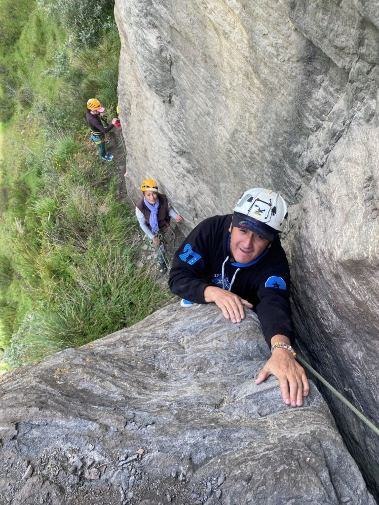 Rapel y Escalada en Roca – La Chorrera, San Juan